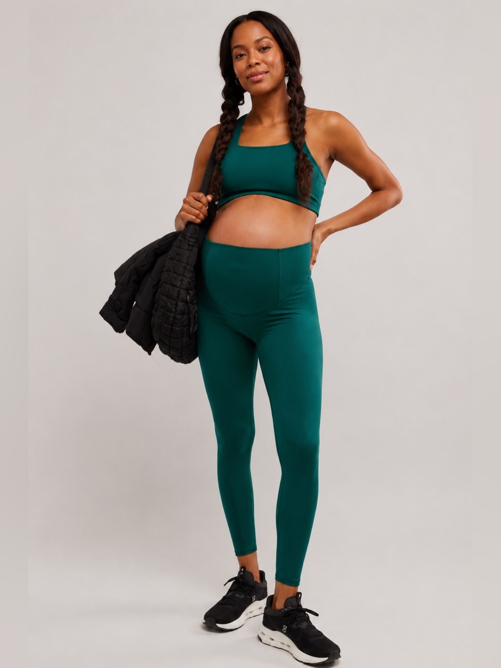 NWT Free People Movement x Hatch Never Better Leggings Garden Green, Size XL